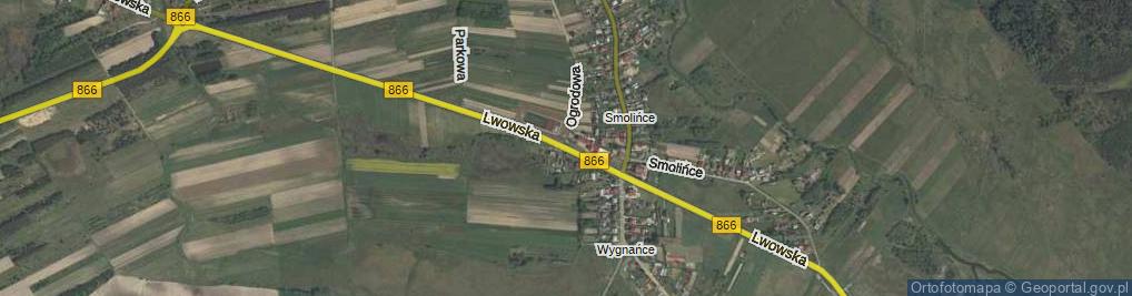 Zdjęcie satelitarne Lwowska ul.